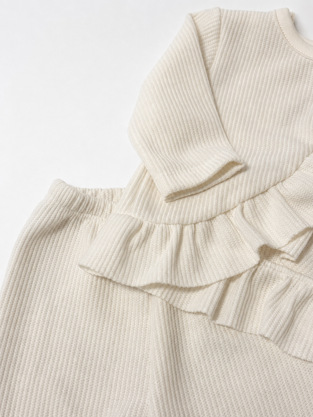 Conjunto Volant Blanc