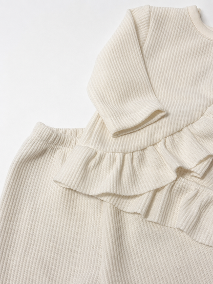 Conjunto Volant Blanc