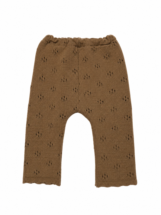 Pantalón Calado Avellana