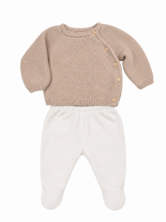 Conjunto Arena y Blanco
