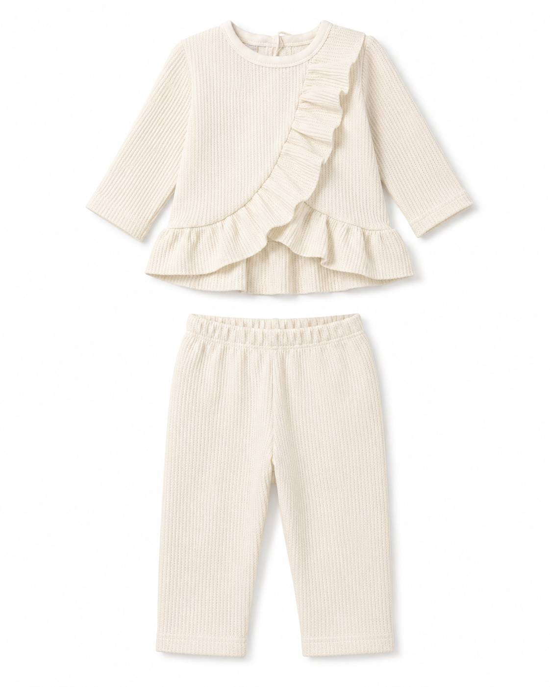 Conjunto Volant Blanc