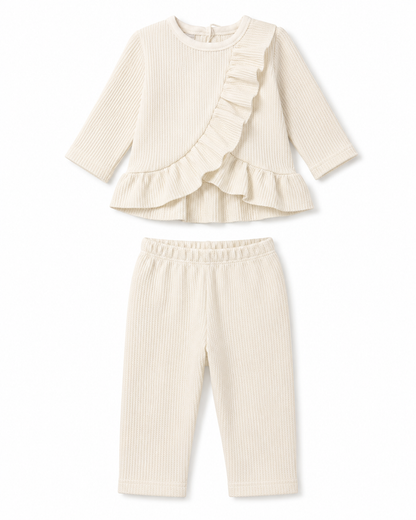 Conjunto Volant Blanc
